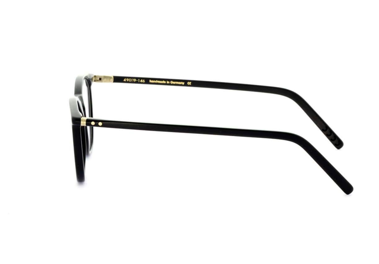 Lunor A5 234 eyeglasses color 01 Matt Black