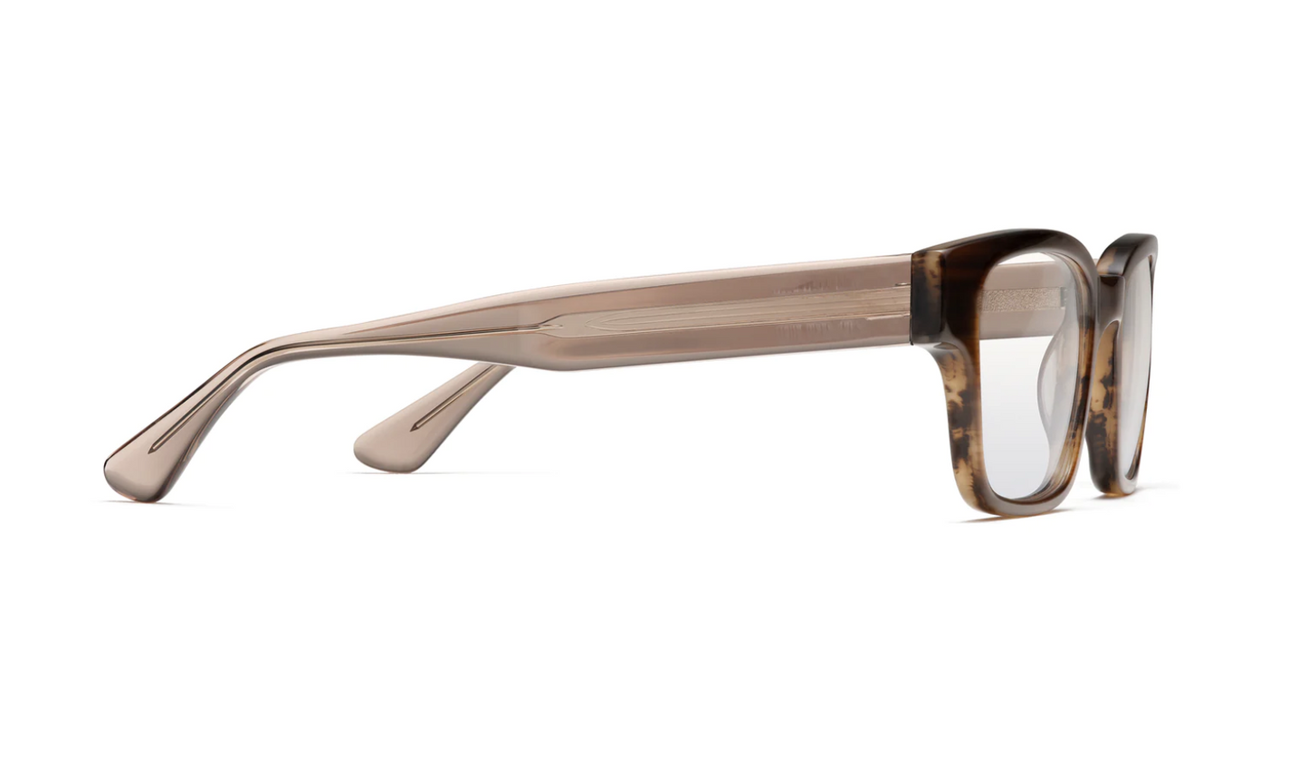 Morgenthal Fredrics WARD eyeglasses color Natural Tortoise/Brown Crystal