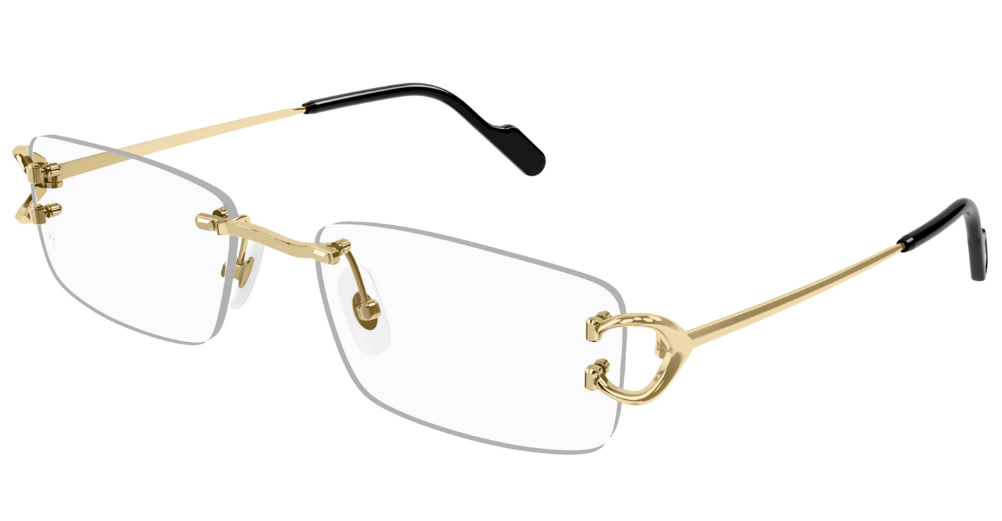 Cartier CT0344O Eyeglasses Color 003 Gold