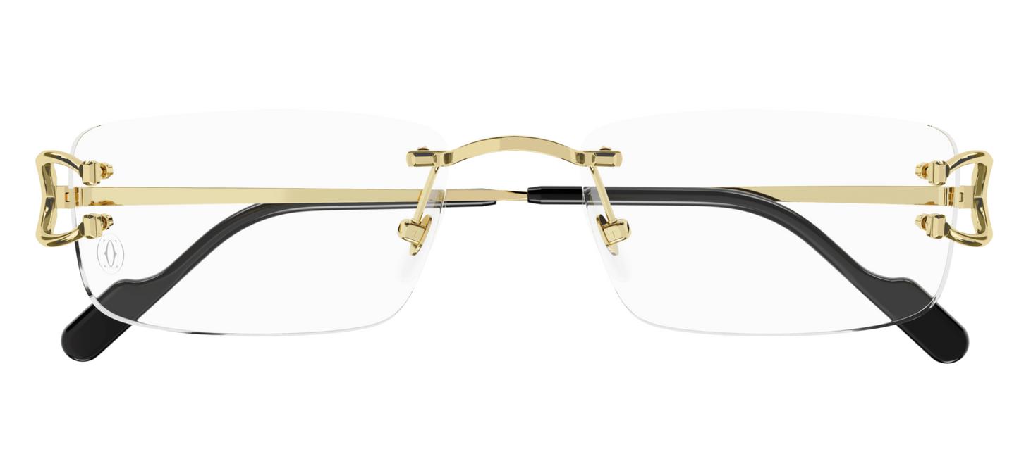 Cartier CT0344O Eyeglasses Color 003 Gold