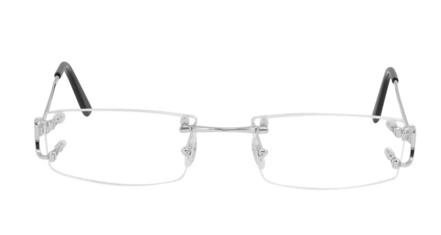 Cartier CT0092O Eyeglasses Color 002 Silver