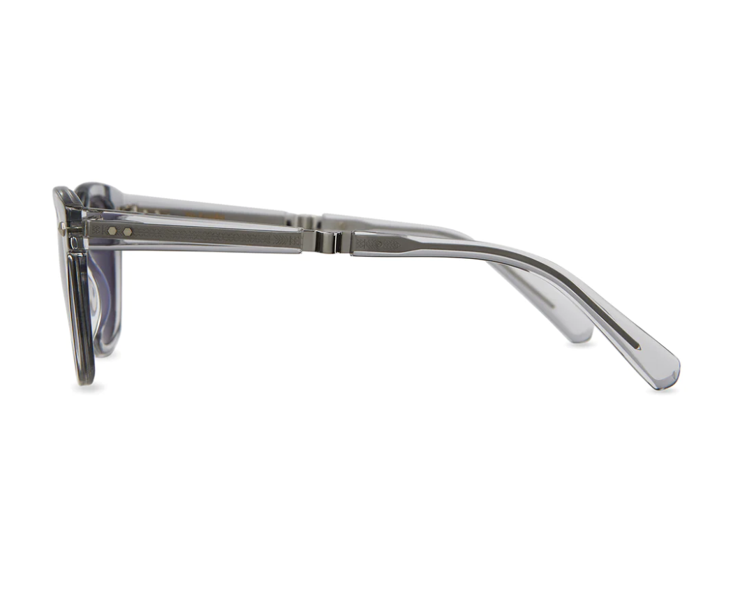 Mr. Leight Hanalei S Sunglasses Greystone-Platinum / Blue lenses