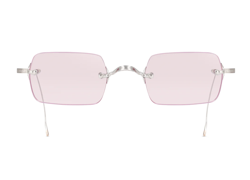 Mr. Leight Banzai eyeglasses Antique Platinum / Pink Wash lenses