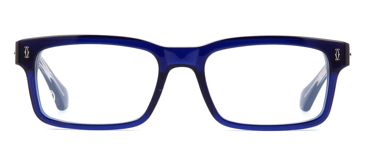 Cartier CT00291O eyeglasses Color 003 Transparent Blue