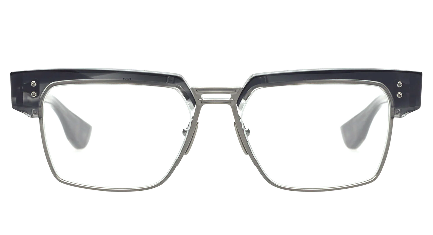 Dita HAKATRON eyeglasses DTX410-A-02 color Antique Silver - Midnight Black Swirl