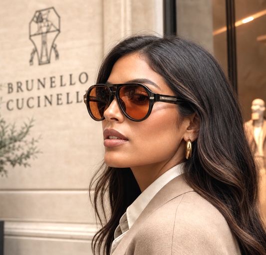 Brunello Cucinelli BC4017S PAUL Sunglasses Back / Siviglia Lenses
