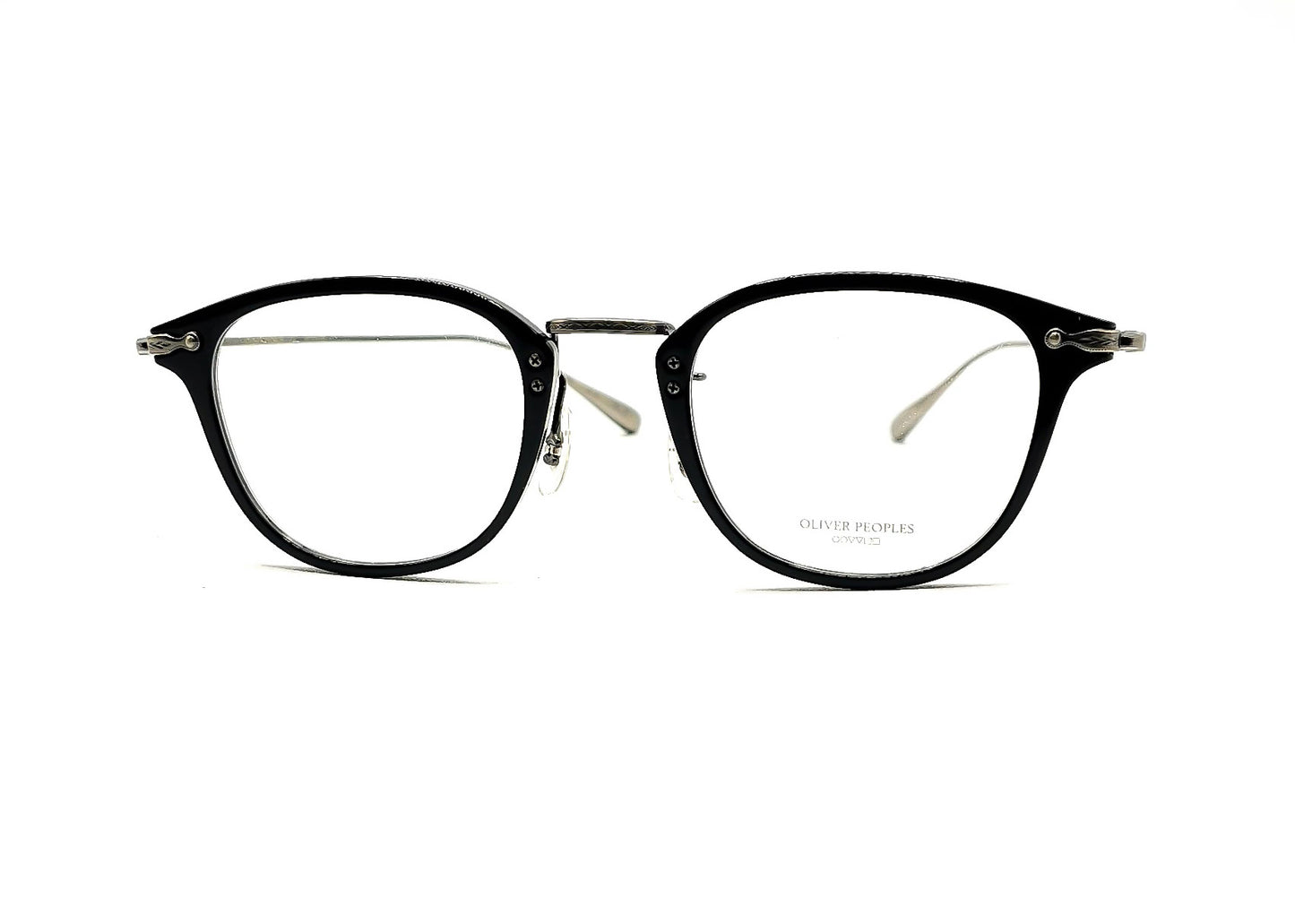 Oliver Peoples OV5389D Davitt eyeglasses 1005 Black-Pewter size 48