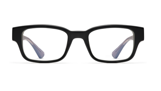 Morgenthal Fredrics ED eyeglasses color Matt Black/Smoke Crystal