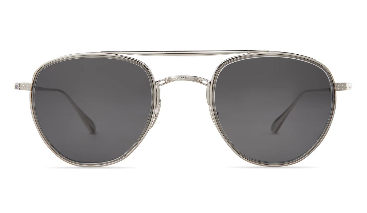 Mr. Leight Roku II sunglasses Platinum Pewter/Gray lenses