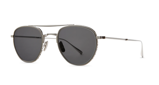 Mr. Leight Roku II sunglasses Platinum Pewter/Gray lenses