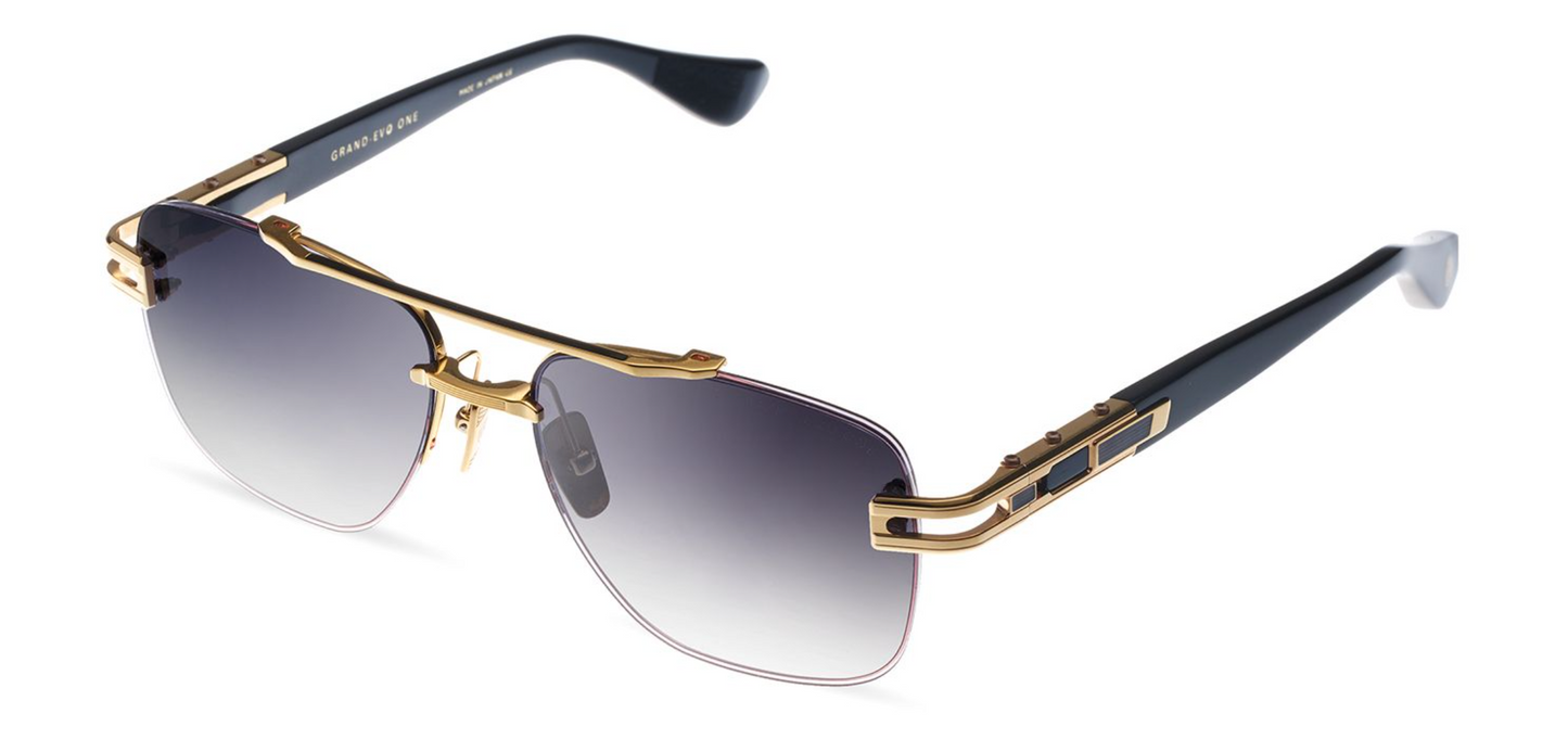 Dita Grand-Evo One sunglasses DTS138-A-01 Yellow Gold-Black / DARK GREY TO CLEAR