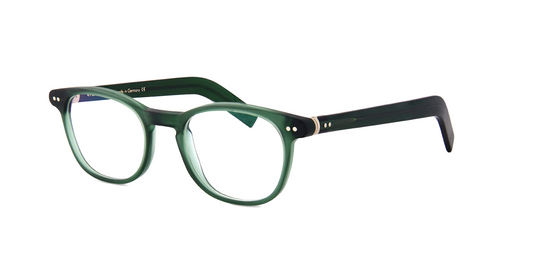 Lunor A6 246 eyeglasses color 56M Matt Forest Green