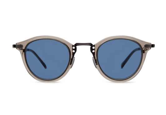 Mr. Leight STANLEY sunglasses Grey Crystal / Blue lenses