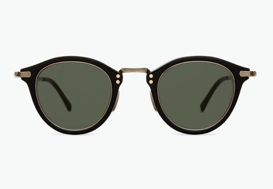 Mr. Leight STANLEY sunglasses Black/ Green lenses