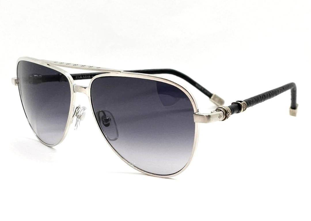 Paradis Nirvana II sunglasses Brushed Silver / Gray gradient