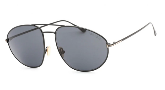 Tom Ford TF0796 COBRA sunglasses color 01A Black/ Gray lenses