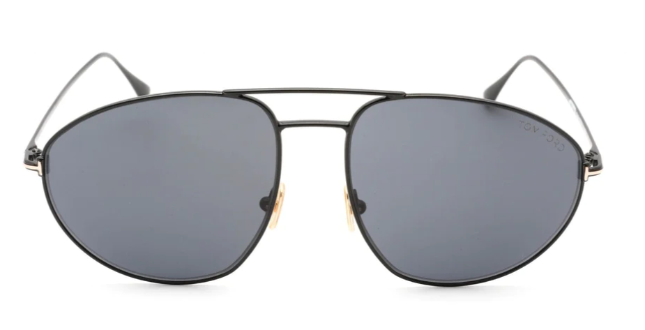 Tom Ford TF0796 COBRA sunglasses color 01A Black/ Gray lenses