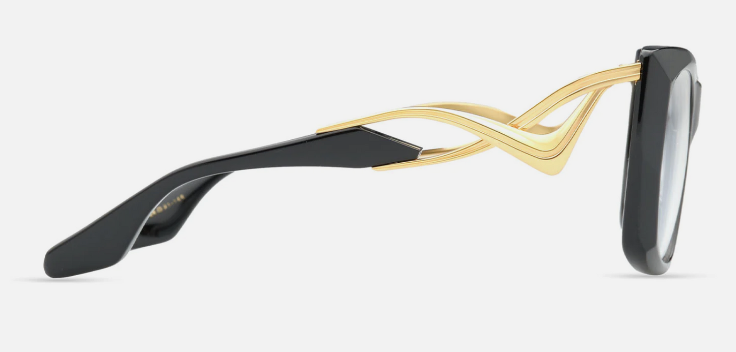 Dita ICELUS eyeglasses DTX438-A color Black-Gold