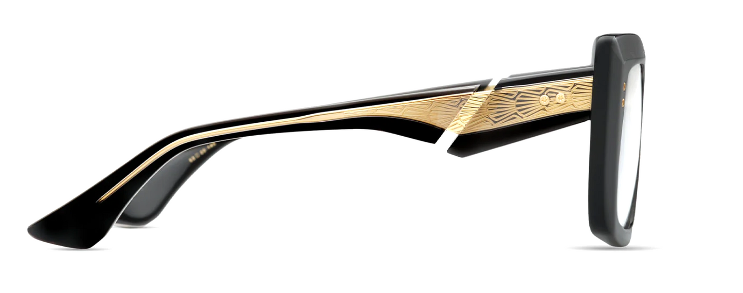 DitaMAHINE eyeglasses DTX437-A-01  color Black-Gold