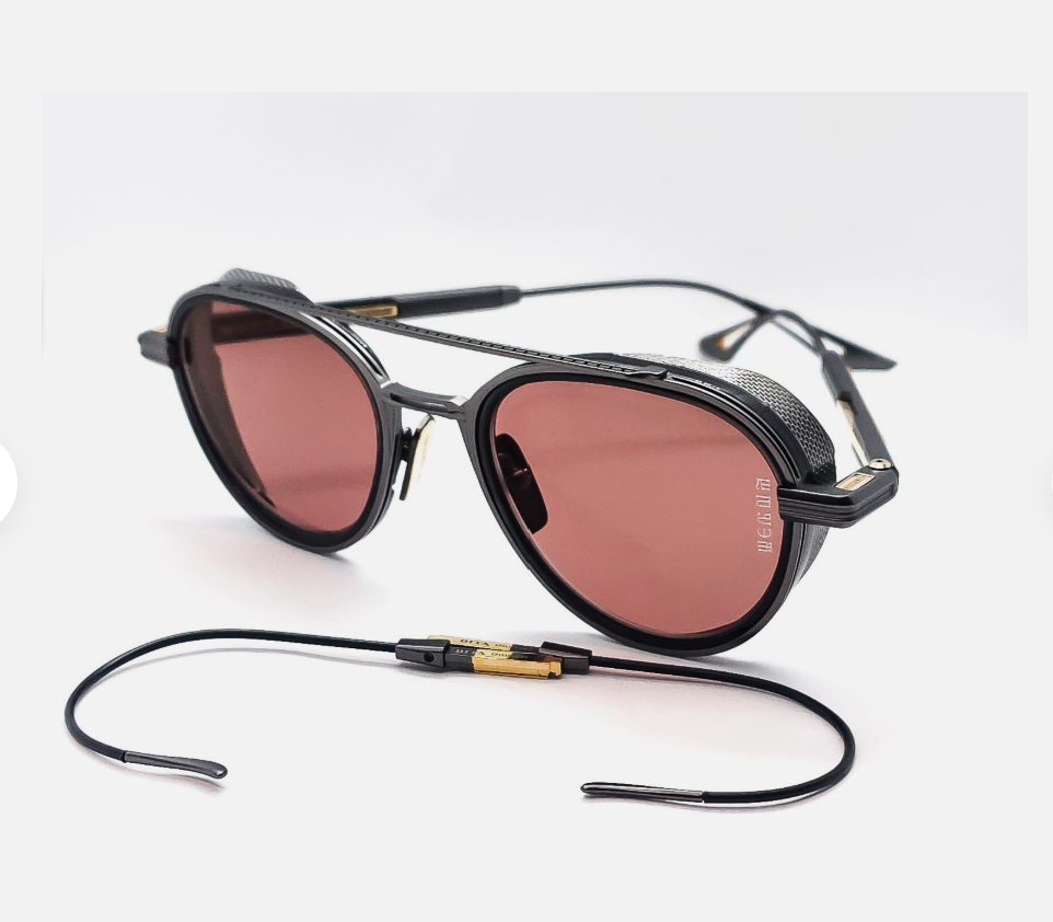 Dita Epiluxury 4 sunglasses DES004-52-07 Black Iron-Rose size 53